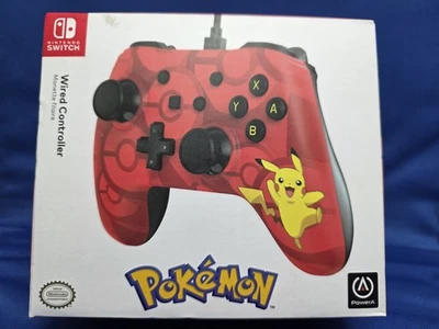 POWER A NINTENDO SWITCH POKEMON PIKACHU  WIRED CONTROLLER - Image 1 of 4