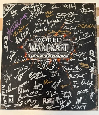 World of Warcraft Cataclysm Collector's Edition Signed by Dev Team at Blizzcon - Image 1 of 4