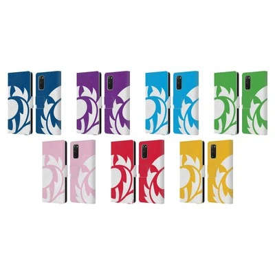 OFFICIAL SCOTLAND RUGBY OVERSIZED THISTLE LEATHER BOOK CASE FOR SAMSUNG PHONES 1 - Image 1 of 4