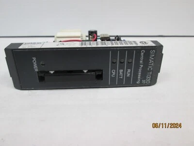 SIEMANS SIMATIC TI330-37 PLC CENTRAL PROCESSING MODULE - Image 1 of 2
