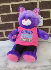 Build A Bear 16" Plum Kitty Katze-Super Star Tank Set - Bild 1 von 6
