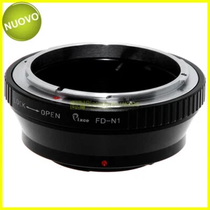 Adattatore per obiettivi Canon FD su fotocamere Nikon 1 Adapter con ghiera - Imagen 1 de 2