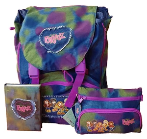 Bratz - Zaino Scuola estensibile + Bustone 2 Cerniere a Zip + Diario 12 mesi - Picture 1 of 23