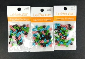 3 Jumbo Pakete Knöpfe - nagelneu - Le Bouton - Bild 1 von 1