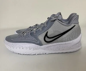 Nike Kyrie Low 4 TB Wolf Grey Mens Sz 9 Irving Basketball Shoes DM5041-004 NEW!! - Picture 1 of 12