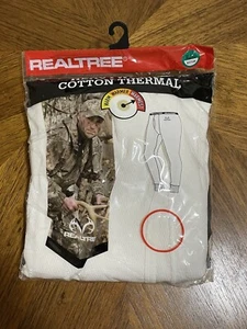 Realtree Men's Heavyweight Cotton Thermal bottom SIZE XL - Picture 1 of 2