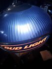 2007 BUD LIGHT Hanging Game Table Light GOOD WORKING 22" GRIMM IND.