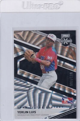 2020 ELITE EXTRA PARALLELS /120 RC YERLIN LUIS DOMINICAN TURN CENTURY E7342 - Image 1 of 2