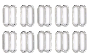 1" Metall Gleit-Nickel Platte Zink-Druckguss für 1" Gurtband - Bild 1 von 1