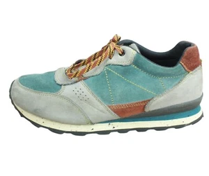 LL Bean Men's Katahdin 2 Sneakers Suede Graphite Deep Turquoise Size 10.5 M - Picture 1 of 9