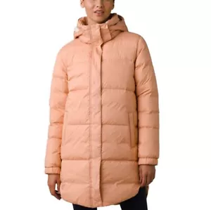 PRANA Size L Blush Color Down and Duck Feathers Emerald Valley Jacket - Picture 1 of 9