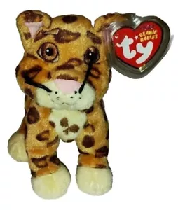 Juguete de peluche Ty Beanie Baby BABY JAGUAR Nick Jr. Go Diego Go 6" MWMT - Imagen 1 de 8