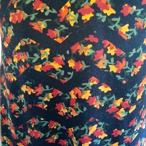 Herbstmode LuLaRoe einfach bequem High Low Kleid XXS Blumen T13 - Bild 1 von 6