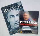 Peter Brock: Ironbark Legend (Hardcover, 1997) & How Good Is This (2009)