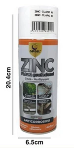 ★★ SPRAY DE PINTURA ZINC GALVANIZADO EN FRIO Anticorrosivo BRILLANTE 400 ML★★ - Imagen 1 de 1