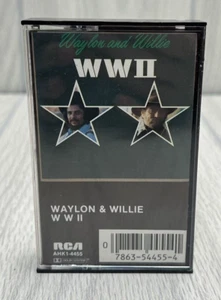 WWII by Waylon Jennings And Willie Nelson (Cassette, Album, 1982, RCA Records) - Picture 1 of 3