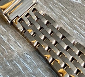 Pulsera de 22 mm para cuentas de arroz Breitling Navitimer de oro rosa - SIN ESLABONES FINALES - Imagen 1 de 18