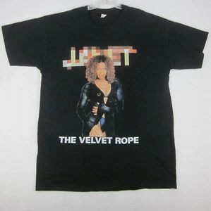 Janet Jackson T-Shirt "The Velvet Rope" World Tour 1998 With Usher Herren XL - Bild 1 von 5