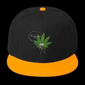 Mary Jane 420 Snapback Hat - Picture 1 of 14