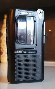 Panasonic RN-502 Micro Kassette Diktiergerät Auto Sprachaktiv Recorder 2x Geschwindigkeiten - Bild 1 von 12