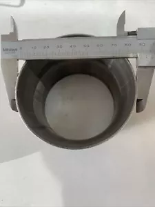 EDELSTAHL ANSCHWEIß ADAPTER*REDUZIERSTÜCK*VERJÜNGUNG*V2A 76mm auf 89mm 3" - 3.5" - Bild 1 von 3