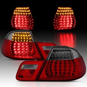 Luz trasera LED 2000-2003 rojo humo 2 puertas (juego) para BMW E46 325Ci/330Ci/M3 cupé - Imagen 1 de 9