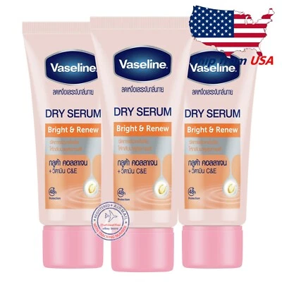 Vaseline Deo Dry Serum Bright & Renew 45ml x 3 - Image 1 of 4