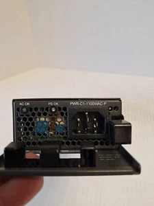 Cisco Systems PWR-C1-1100WAC-P= 1100w Ac 80+ Platinum Config 1 P/s Spare - Picture 1 of 2