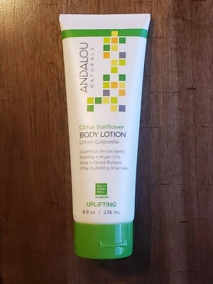 Andalou Naturals Citrus Sunflower Body Lotion Superfruit Antioxidants 8 oz. NEW - Image 1 of 4