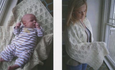 Knitspot Knitting Pattern - Sky Ladder Scarf, Wraps, Baby Blanket & Throw - Image 1 of 2