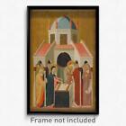 Master of the Cini Madonna - Presentation of Jesus at the Temple Print 11x17 Art