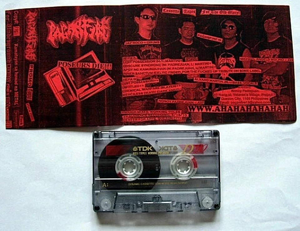 PAGANFIRE (Phil) - promo tape 2010 - Image 1 of 1