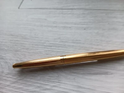 Stylo plume Waterman CF C/F  Ligné Sheraton plaqué or gold plated FP - Photo 1/4