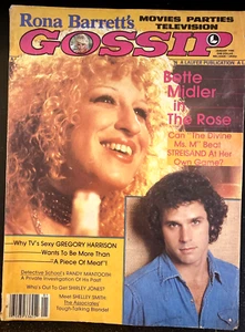 Bette Midler, Randy Mantooth - Rona Barrett's Gossip Magazine 1980 - Foto 1 di 3