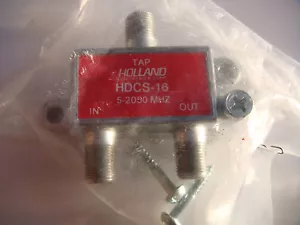 LOT OF 2 NEW DISH DTV 2 WAY WIDE BAND SPLITTER HIGH FREQUENCY 5-2050 MHZ HDCS-16 - Picture 1 of 3
