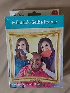 Way To Celebrate Inflatable Selfie Photo Frame, Picture Frame Props For Parties