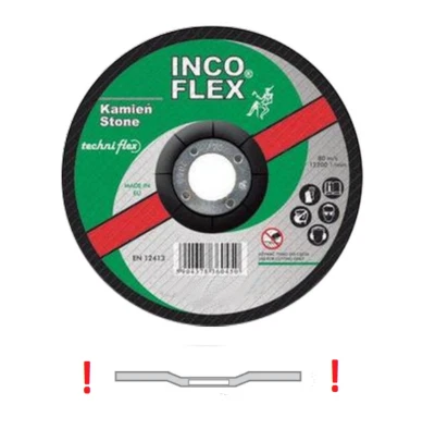 INCO FLEX Trennscheiben Ø115 125 180 230 für Stein Stahlbeton Steintrennscheibe PRO