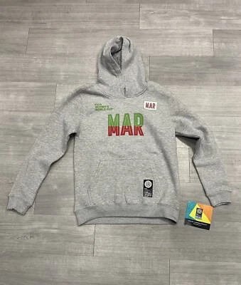 FIFA 2023 Copa Mundial Femenina Juvenil Talla L 14/16 Sudadera con Capucha Gris Marruecos MAR Foto 1 de 4