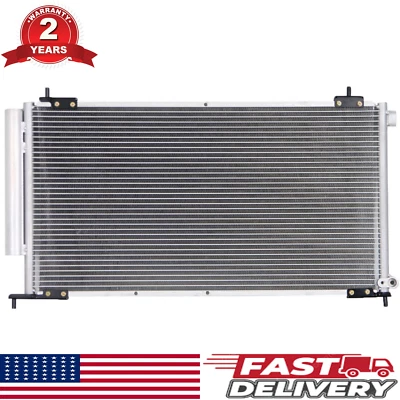 New AC Condenser with Receiver Drier for Honda CR-V 2002-2006 Element 2003-2011 - Image 1 of 3