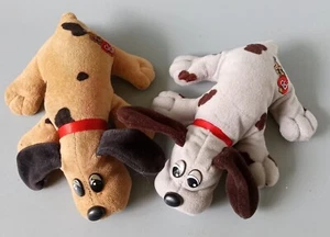 2 Pfund Welpen. Plüsch. 7,5" Längste. Grau & Braun. Ohne Etikett. Siehe Fotos - Bild 1 von 7