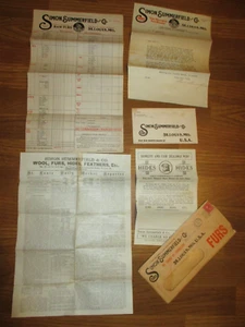 Antiguo~Simon Summerfield & Co.~Sobres~Carta~Informe de mercado~Factura - Imagen 1 de 16