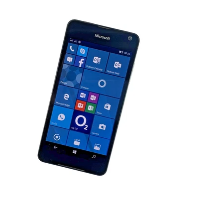Microsoft Lumia 650 Black 16GB O2 Windows 10 Average Condition Grade C 437 - Image 1 of 4