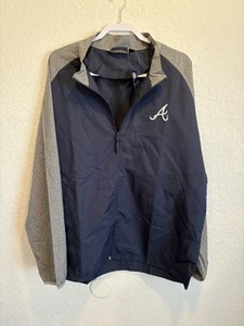 Atlanta Braves Official MLB Ware - Chaqueta cortavientos Dunbrooke para hombre XL - NUEVA CON ETIQUETAS - Imagen 1 de 4