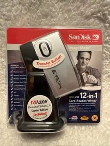 Sandisk ImageMate 8 in 1 USB 2.0 Card Reader/Writer SDDR-88-A15 New Sealed - Picture 1 of 10
