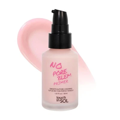 TOUCH IN SOL No Poreblem Primer – Pore Primer for Korean Makeup, Mattifying Pr - Image 1 of 4