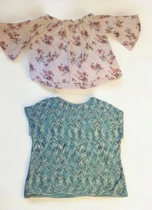 A Set Of 2 Womens Plus Size Tops 3X Lightweight Spring Summer Fashion - Picture 1 of 10