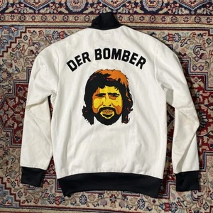 Adidas Der Bomber Germany Track Jacket White Size Medium - Picture 1 of 8
