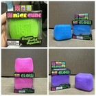 Nee Doh Nice Cube Glow Super Solid Squish!Brand New/Factory Sealed!