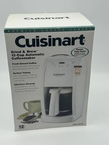 Cuisinart Coffee Maker And Grinder DGB-500 Black 12 Cup NEW IN BOX - Picture 1 of 7