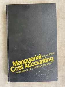 Managerial Cost Accounting 2nd Edition Macmillan Bierman Duck man Textbook 1976 - Picture 1 of 15